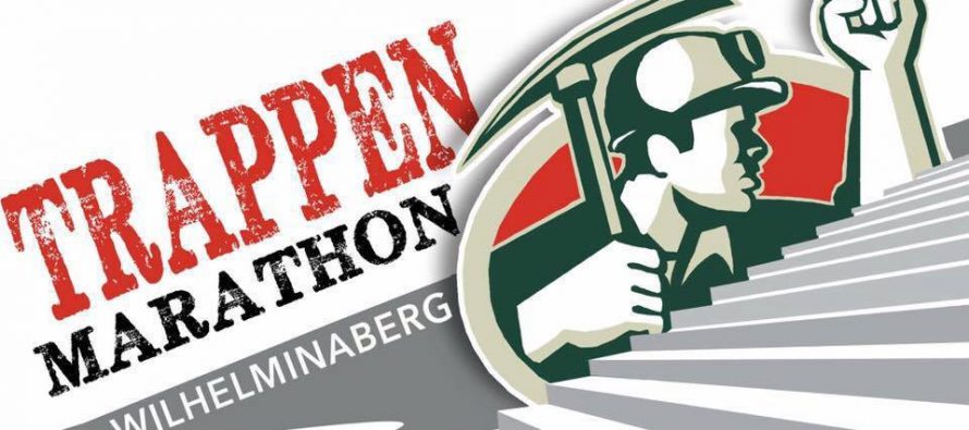 Danny Roufs aan de telefoon bij Duncan over Trappenmarathon Wilhelminaberg