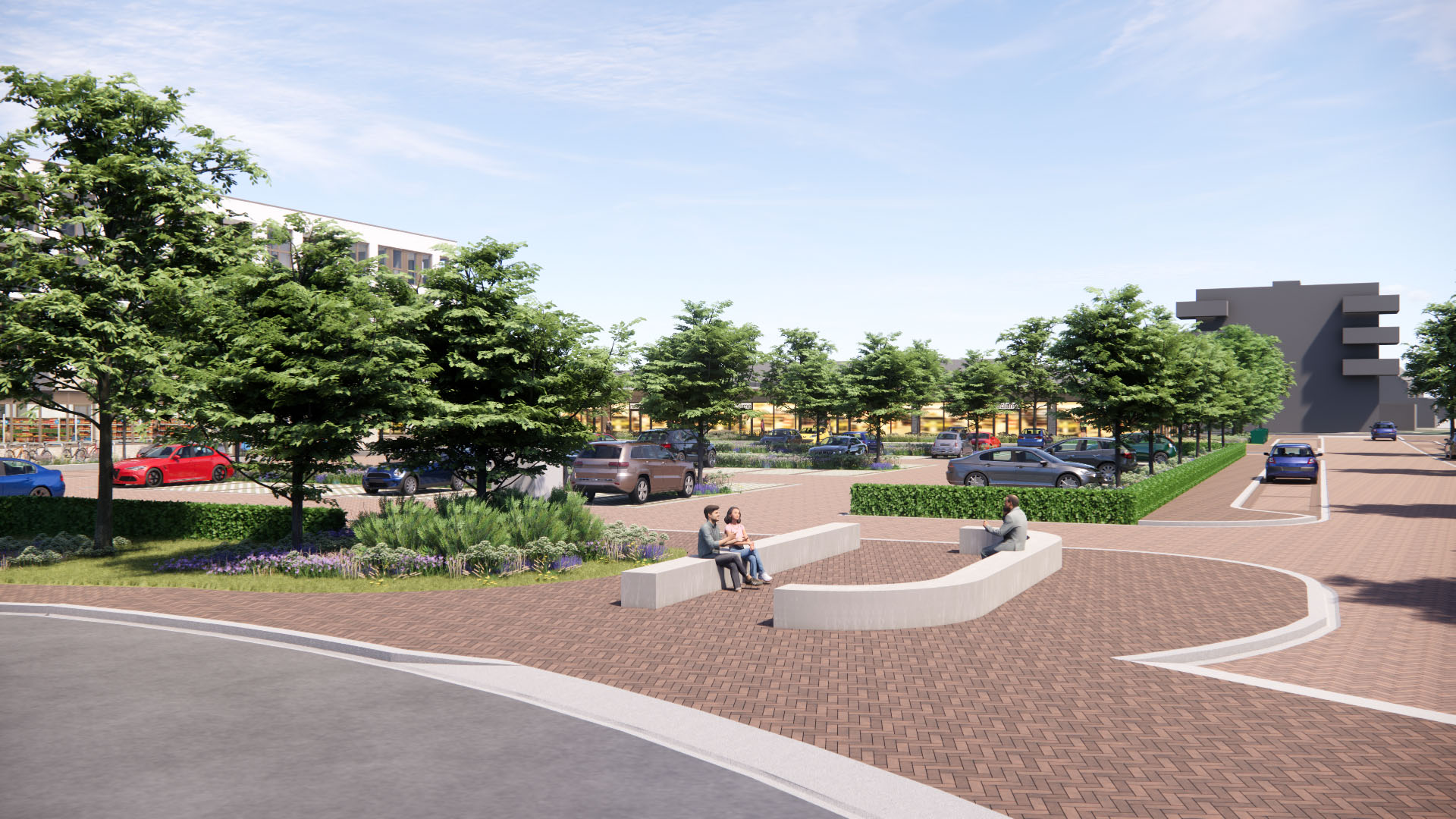 Vernieuwing winkelcentrum Giesen-Bautsch vormt nieuw hart van Heerlerbaan