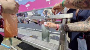 Pinkpop watertappen