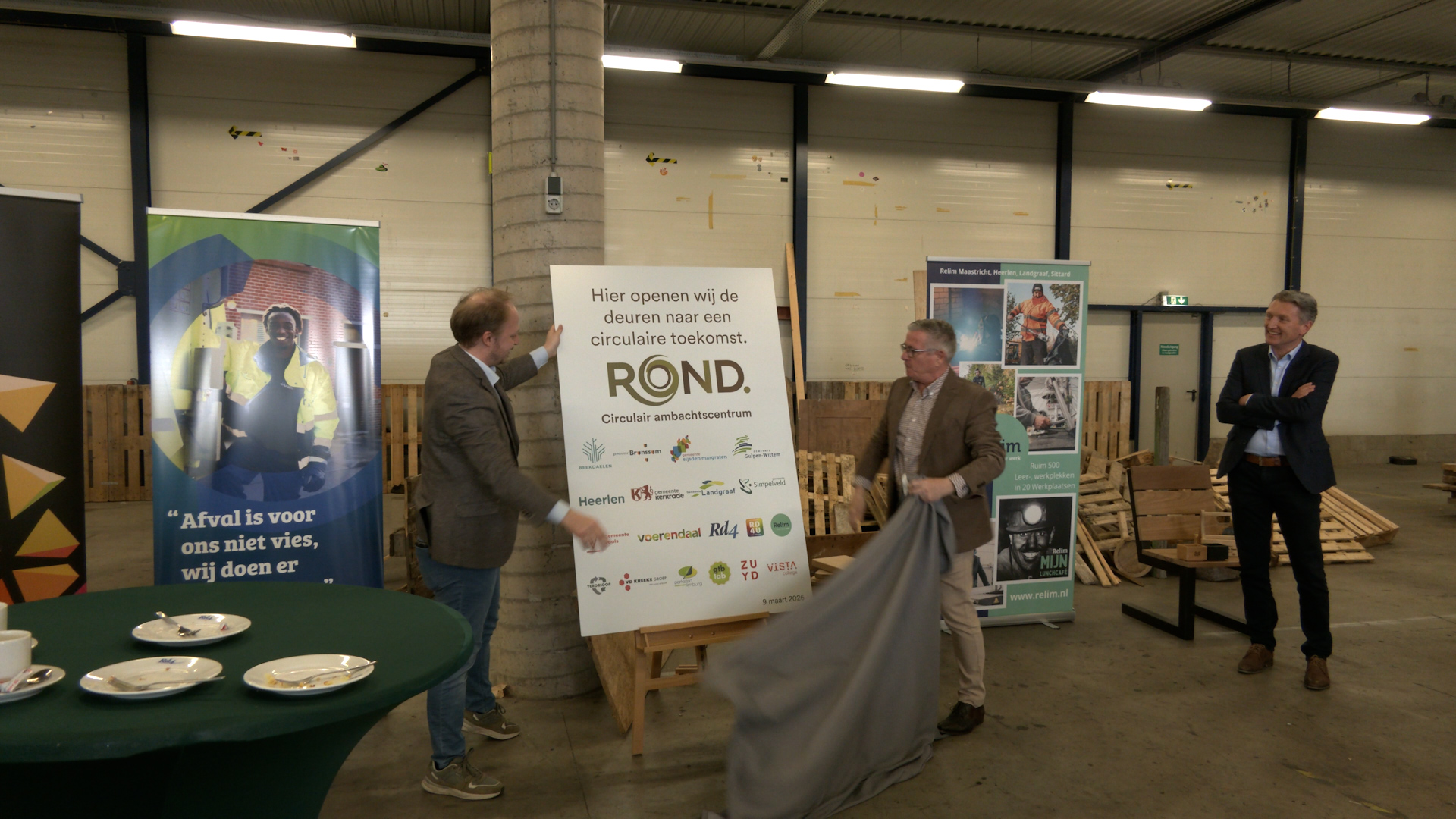 Circulair ambachtcentrum ROND officieel geopend in Heerlen
