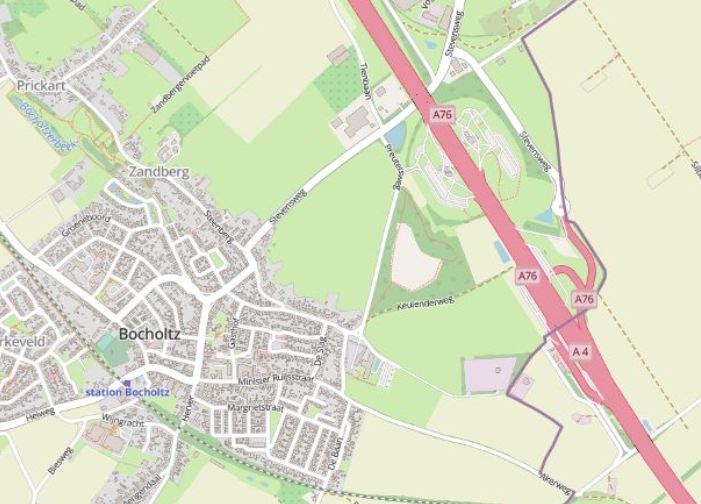 Verbindingswegen tussen Preutersweg en Tienbaan langs A76 definitief afgesloten