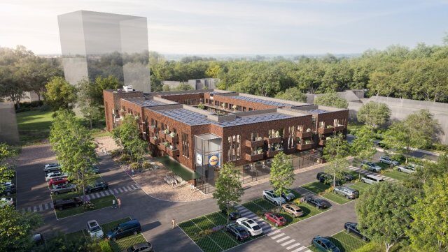 Kerkrade onderzoekt komst nieuwe Lidl en 48 huurappartementen in Rolduckerveld