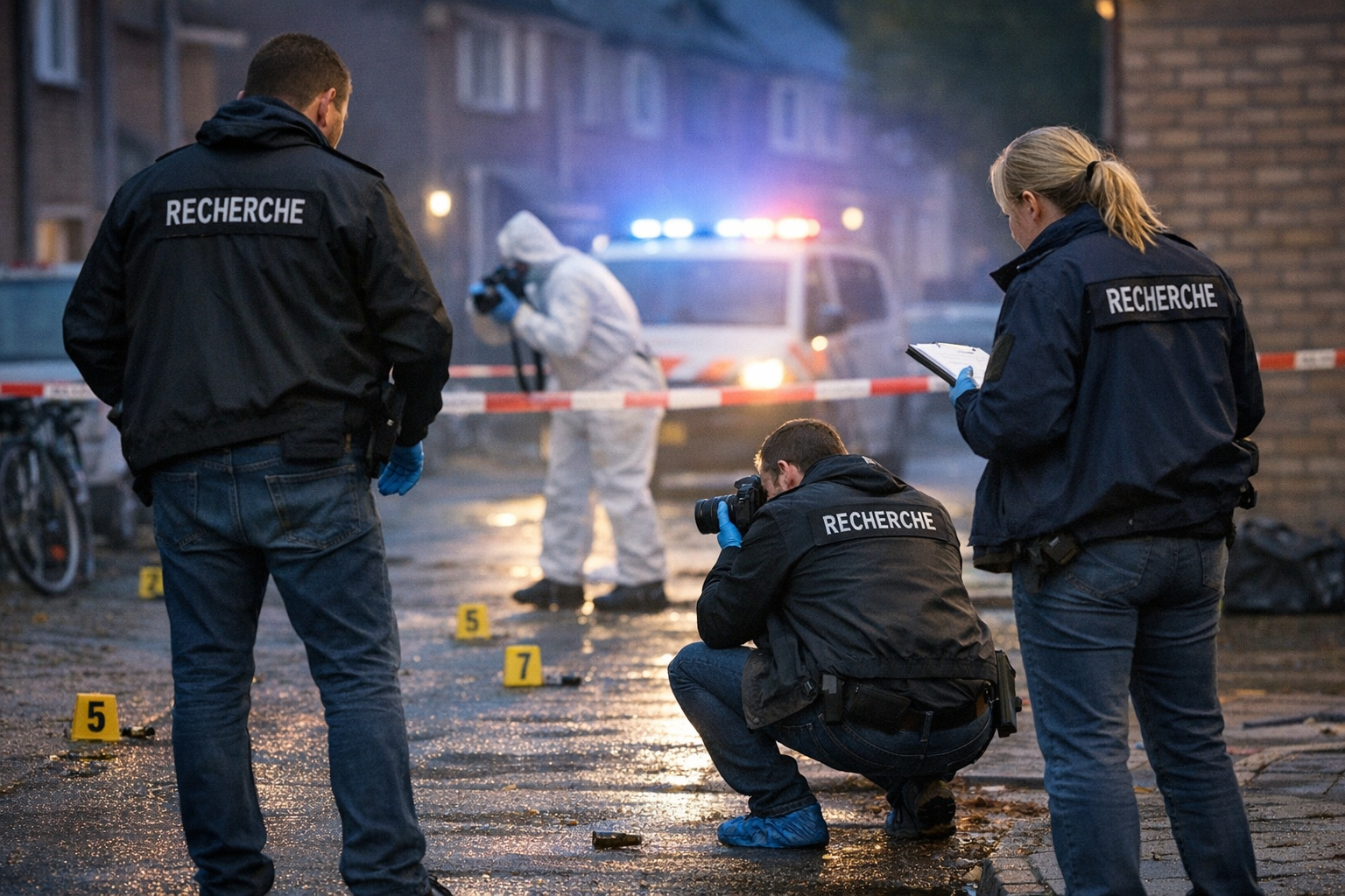 Politie onderzoekt schietpartij Hoofdstraat Landgraaf