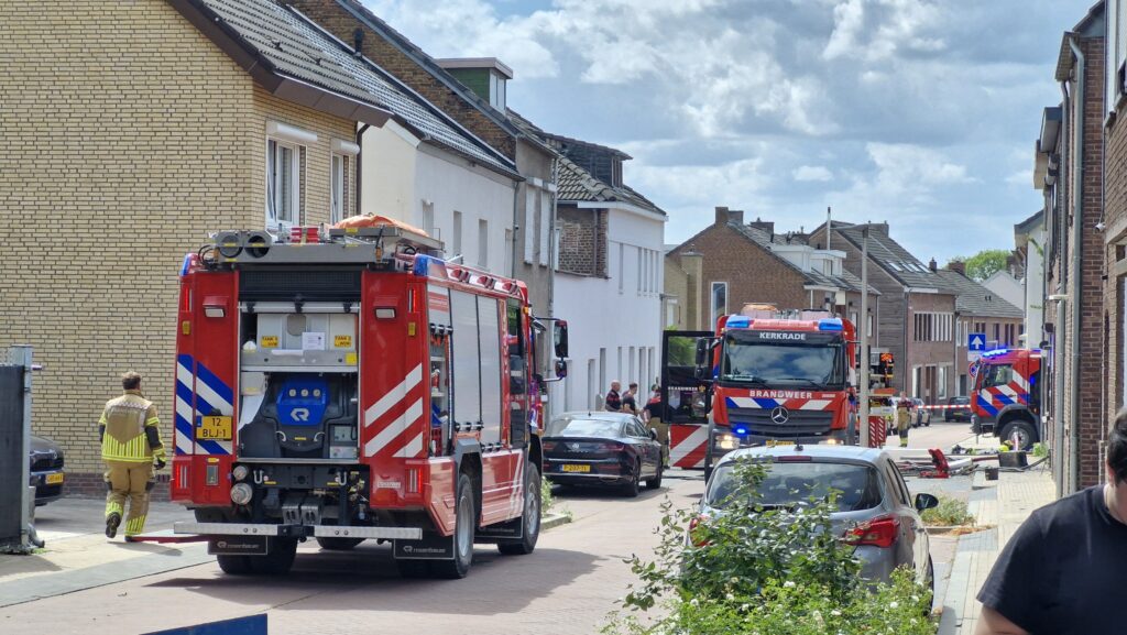 Grote brand in woning Chevremontstraat Kerkrade
