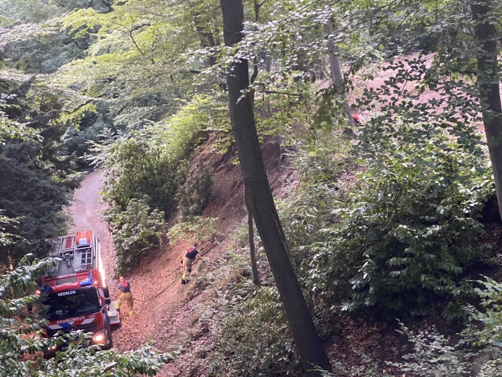 Brandweer moet uitrukken voor brandje in Aambos Heerlen