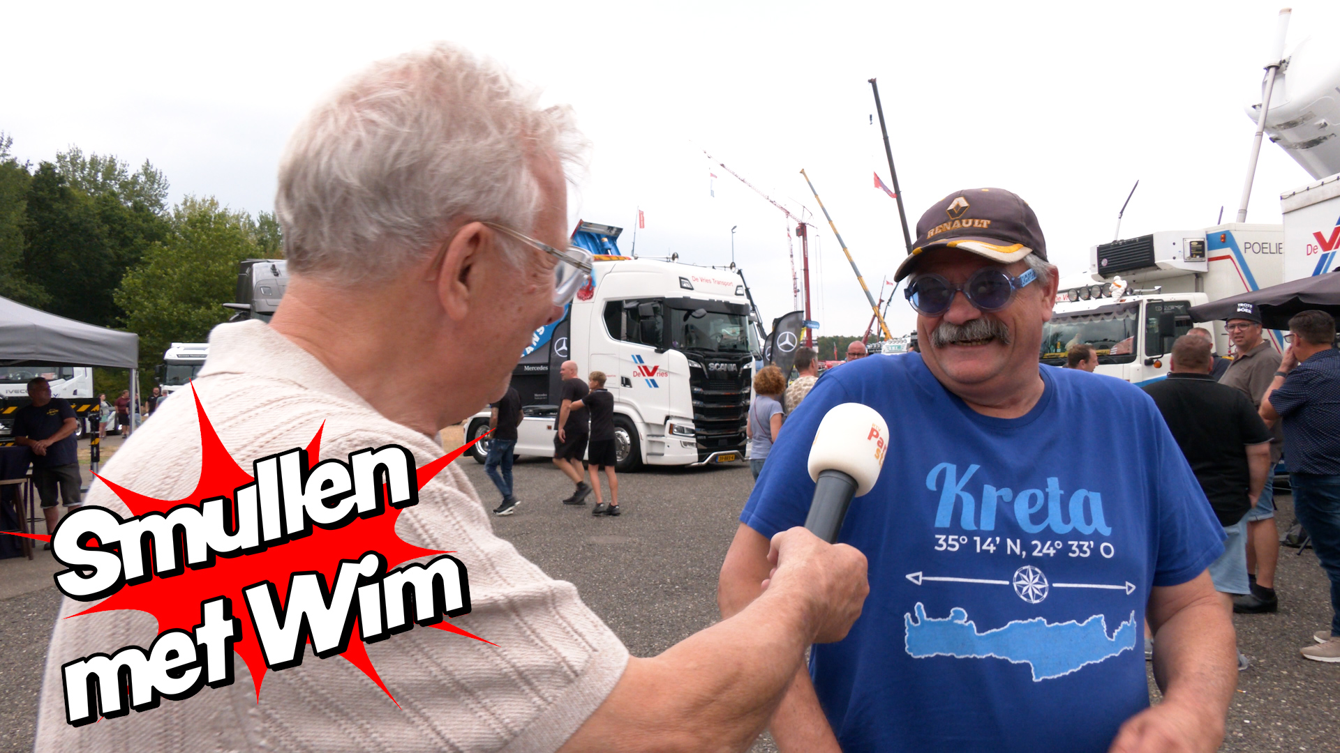 Smullen met Wim 425 | Oude collega's, nieuwe trucks!