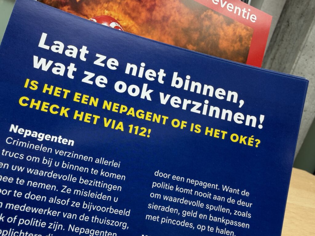 Stijging meldingen aantal nepagenten in Parkstad
