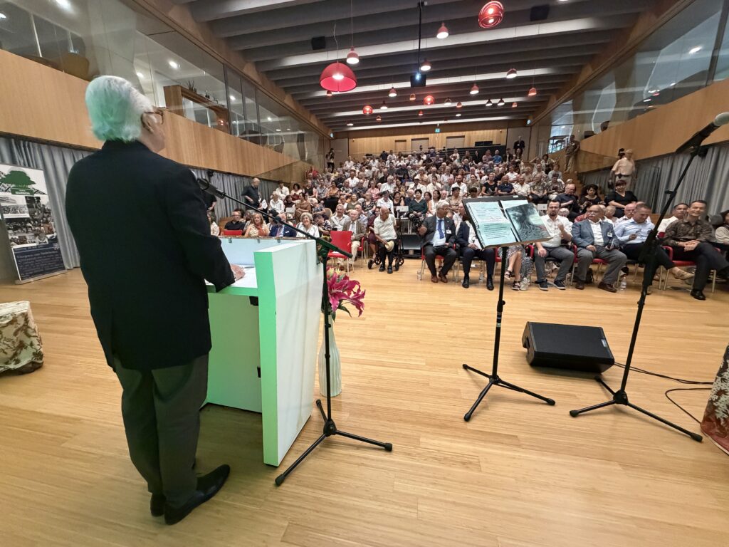 Regionale Indië-herdenking bij Brightlands in Heerlen: 'Jongeren verdienen hier ook een plek'