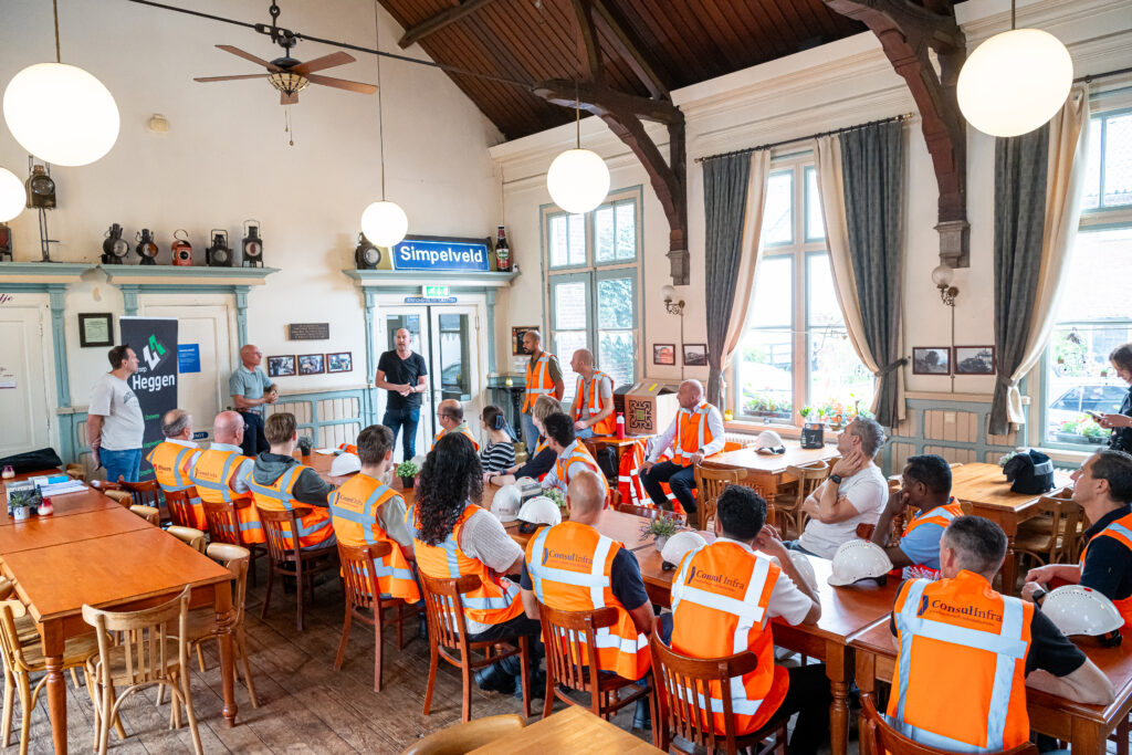 Civiele toekomstbouwers ontdekken praktijk achter herinrichting stationsomgeving