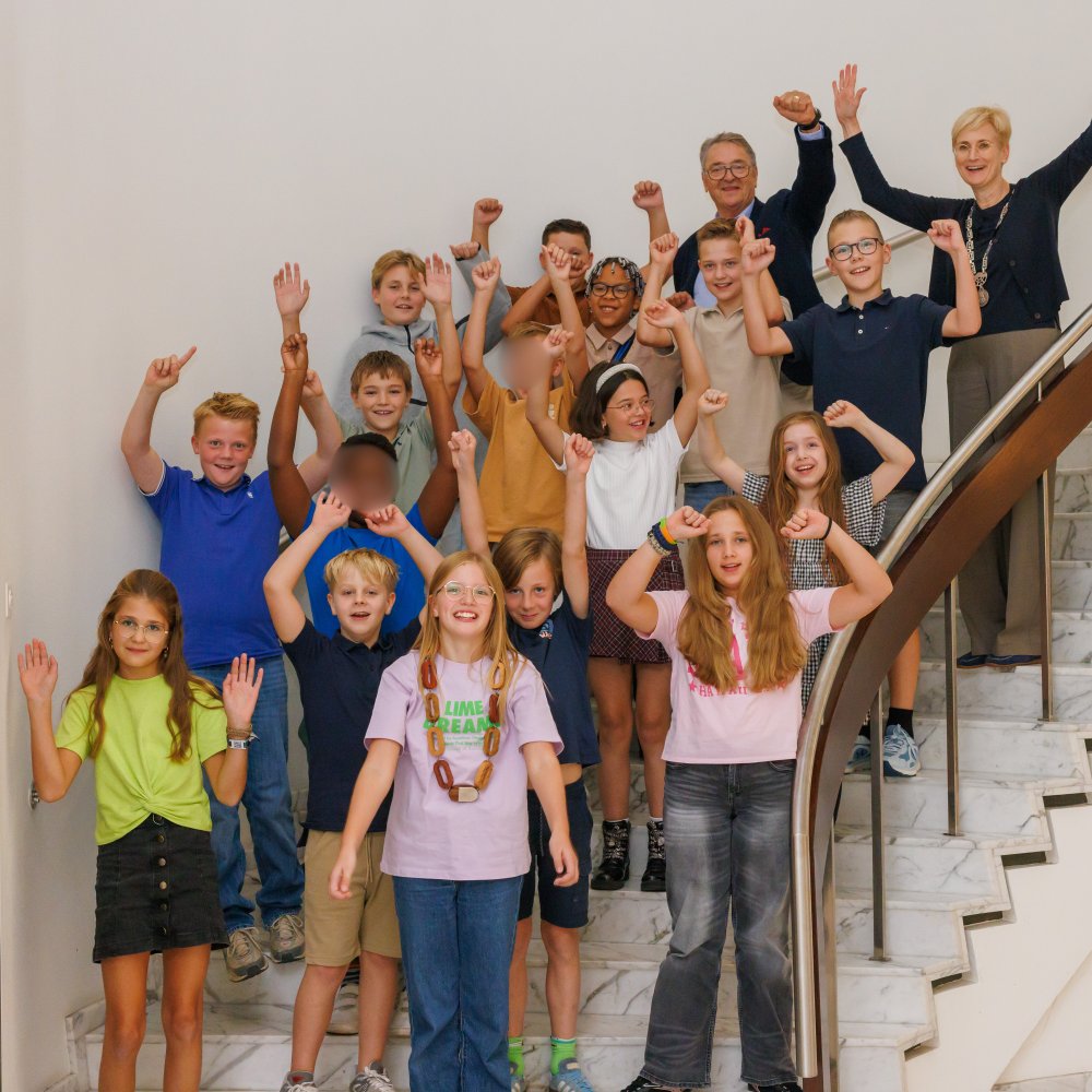 Kerkrade heeft een nieuwe kinderraad en een nieuwe kinderburgemeester